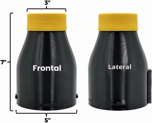 Vista 5 de Boquilla de secado de coche Stubby para sopladores de hojas DEWALT - 60V MAX (DCBL772B & DCBL777B)