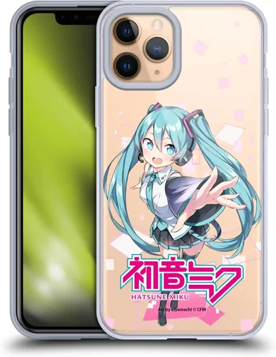 Vista 135 de Head Case Designs Licencia Oficial Hatsune Miku Gráficos Lindos Carcasa de Gel [Protección de Grado Militar] Compatible con Apple iPhone 7