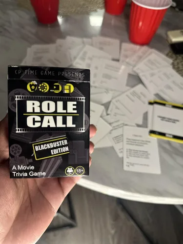Vista 6 de CP TIME Rol: Blackbuster Edition - Juego de preguntas de películas para adultos, juegos de cultura negra, diversión familiar, ideal para noches