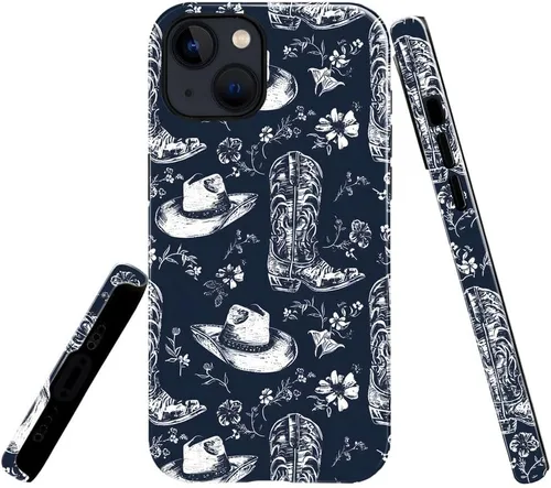 Vista 23 de Funda TnXee Compatible con iPhone 11, Funda Híbrida Brillante de 2 Capas para Prevenir Caídas para Niñas y Niños, Aspecto Bonito con Flores Salvajes
