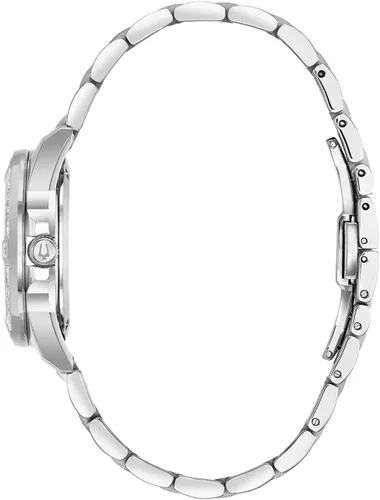 Vista 2 de Bulova Reloj de cuarzo Marine Star para mujer, plateado, Pulsera