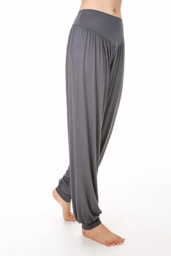 Vista 19 de Pantalones de algodón para mujer, elásticos, suaves, para yoga, deportes