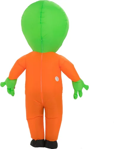 Vista 6 de Disfraces de fiesta inflables, disfraz inflable para adultos, disfraz de alienígena inflable, disfraces de Halloween para hombresmujeres