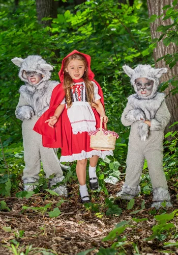 Vista 11 de Disfraz de lobo para niños Multicolor