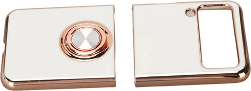 Vista 6 de Diyeeni Compatible con Flip 3, funda protectora para teléfono celular, con soporte de anillo de rotación de 360°, funda protectora resistente a