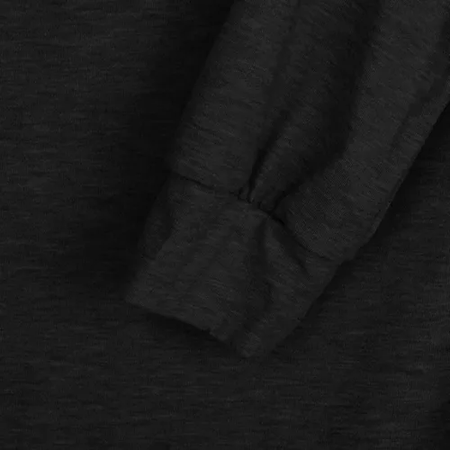 Vista 4 de Sudaderas tipo babydoll para mujer, suéteres de Navidad, estilo casual, con estampado de copa de vino con purpurina