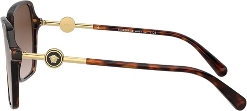Vista 3 de Versace VE4396F Gafas de sol - 10813 HavanaMarrón Gradiente - 2283in