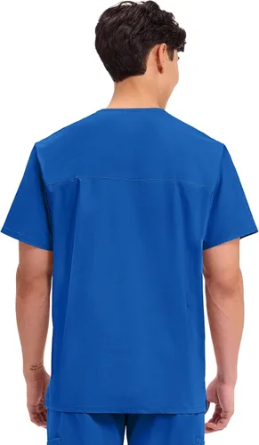 Vista 55 de Cherokee WW Professionals WW695 - Camisa de uniforme sanitario para hombre, con cuello en V