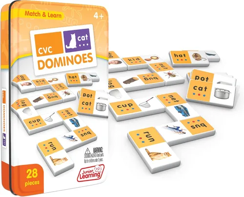 Vista 5 de Junior Learning CVC Match & Learn Dominó