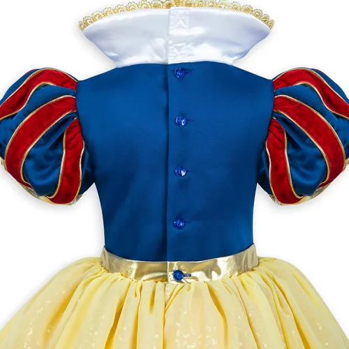 Vista 5 de Disney Disfraz de lujo blanco como la nieve para niñas