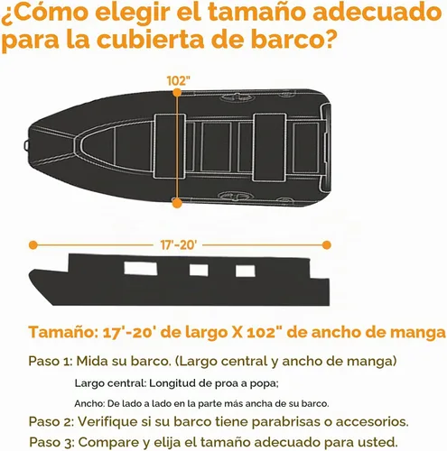 Vista 6 de NEVERLAND Cubierta de barco pontón impermeable de alta resistencia remolcable Cubierta de barco de grado marino de poliéster lona se adapta a barcos