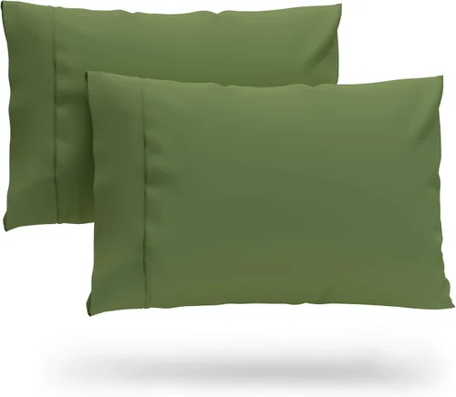 Vista 16 de Cosy House Collection Juego de 2 fundas de almohada de rayón de alta calidad derivado de bambú, ropa de cama ultrasuave, refrescante y transpirable