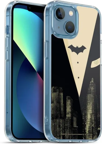 Vista 112 de Head Case Designs Officially Licensed Batman DC Comics Alter Ego Bats Duality Gel Case [Military Grade Protection] Compatible with Apple iPhone 7
