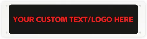 Vista 17 de Letreros personalizados para negocios al aire libre de metal con texto en inglés «Make Your Own 12X12» Letrero personalizado para jardines al aire