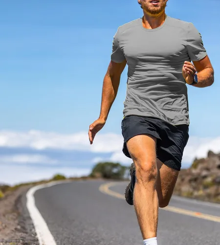 Vista 6 de CE' CERDR Mens Workout Shirts Quick Dry Performance Short Sleeve Athletic Shirts