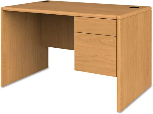 Vista 31 de HON Pedestal Credenza, derecha, 72 x 24 x 29-1/2 pulgadas, caoba