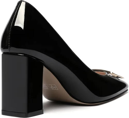 Vista 5 de WAYDERNS Zapatos de tacón alto con puntera cuadrada para mujer, de 3 pulgadas