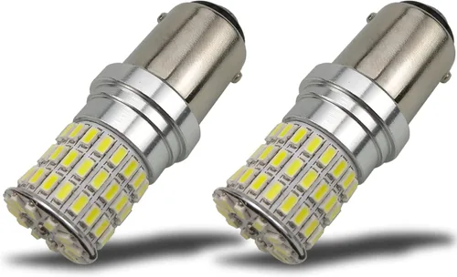 Vista 8 de iBrightstar Bombillas LED de 9-30 V extremadamente brillantes 1156 1141 1003 BA15S de repuesto para luces de señal de giro, amarillo ámbar