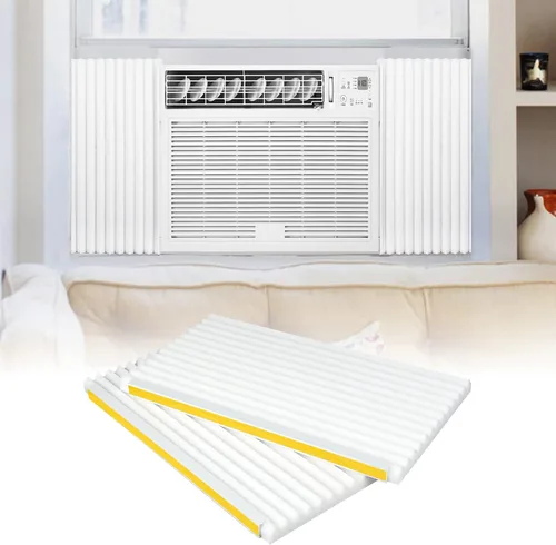 Vista 9 de Paneles de aislamiento de espuma para aire acondicionado de ventana, 17 x 9 x 7/8 pulgadas, kit de paneles aislados laterales para ventanas, paquete