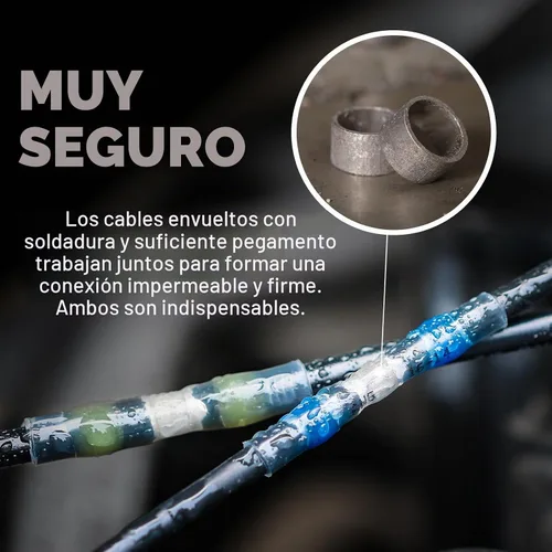 Vista 4 de haisstronica 50 conectores de alambre con sello de soldadura, impermeables, termorretráctiles, terminales para embarcaciones, electricidad