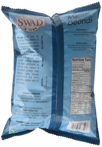 Vista 2 de Great Bazaar Swad Boondhi Masala Snacks, 10 onzas