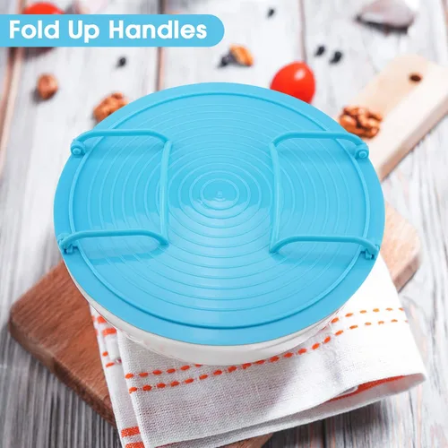 Vista 5 de Estante de placa de microondas, bandeja de vapor de plástico multifuncional, rojo, accesorio de cocina para hornear en capas