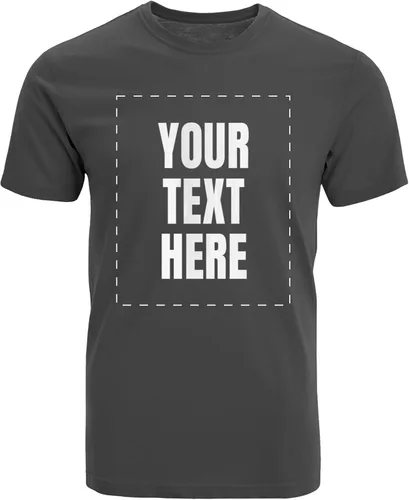 Vista 10 de GotPrint Camisa personalizada para hombres, mujeres, añade tu propio texto, camisetas personalizables, camiseta personalizable en la parte delantera