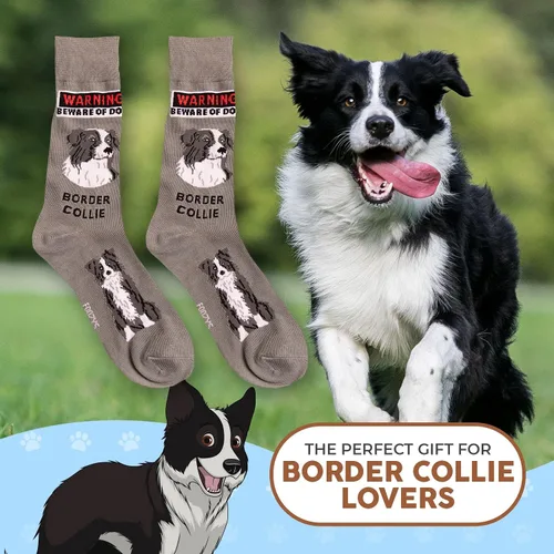 Vista 5 de Foozys Calcetines para hombre Bonito regalo divertido para mascotas caninas 1 par