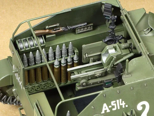 Vista 6 de TAMIYA Pistola autopropulsada rusa Su-76M 1/35