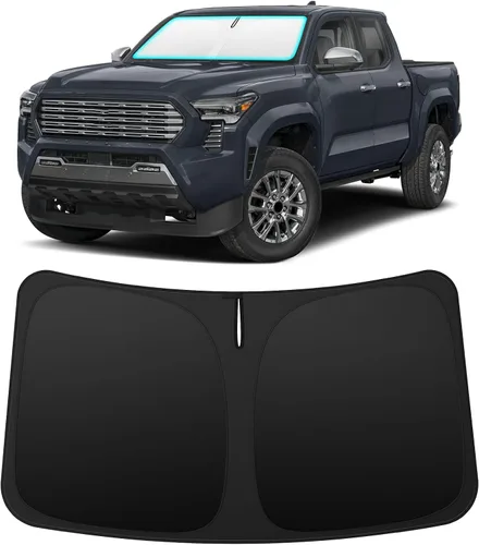 Vista 30 de INSAUTO Accesorios para parasol de parabrisas de ajuste personalizado para Acura RDX 2019-2026, parasol plegable para ventana delantera, reflector