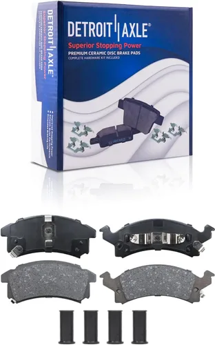 Vista 16 de Detroit Axle - Pastillas de Freno Traseras de Cerámica Izquierda Reemplazo de Pinza para Silverado Sierra Suburban 1500 Tahoe Yukon Escalade ESV EXT