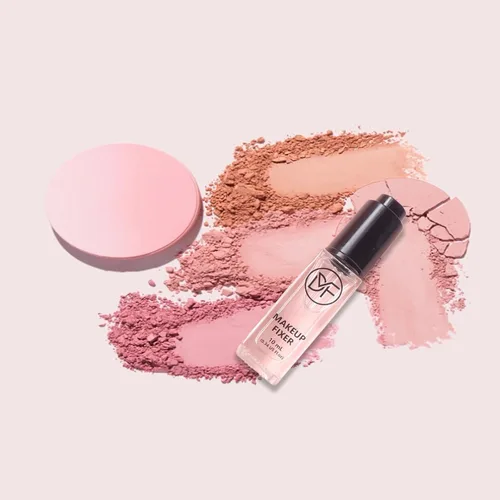 Vista 2 de Activador de pigmentos cosméticos fijador de maquillaje, líquido de mezcla de maquillaje, durabilidad impermeable transparente fijador de maquillaje