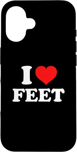 Vista 28 de Funda para iPhone 13 I Love Feet
