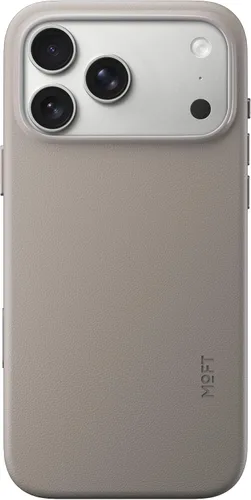 Vista 25 de MOFT Snap Case MOVAS™ para iPhone 16 Pro Max, compatible con MagSafe, funda magnética de cuero vegano premium con sensación suave, color duradero