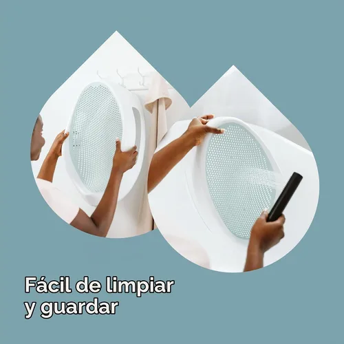 Vista 5 de Angelcare Soft-Touch - Soporte de baño y enjuague para bebé, color aguamarina