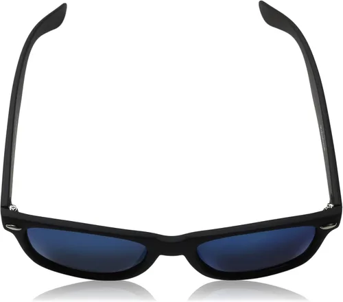 Vista 12 de zeroUV - Gafas de sol con montura de cuerno negro mate