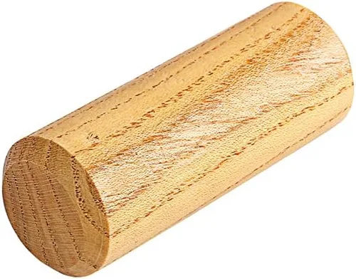 Vista 3 de Alnicov Instrumento de percusión de martillo de arena,Maracas de ritmo natural de madera,Adecuado para el rendimiento de Kahun Drum Guitar Ukelele