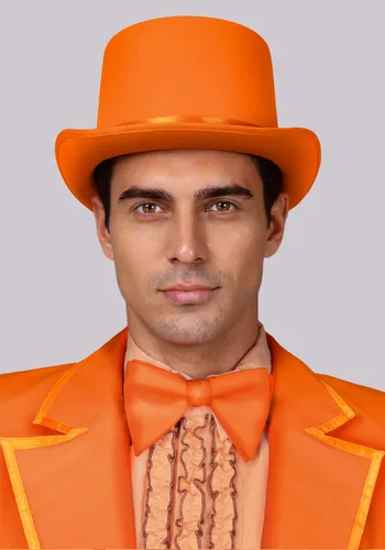Vista 5 de Disfraz Premium de Hombre Lloyd Christmas Naranja Dumb and Dumber Multicolor