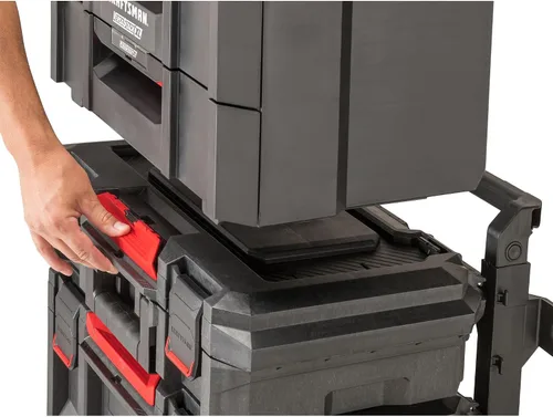 Vista 10 de CRAFTSMAN TRADESTACK Caja de herramientas, organizador de herramientas, unidad de cajón (CMST21404)