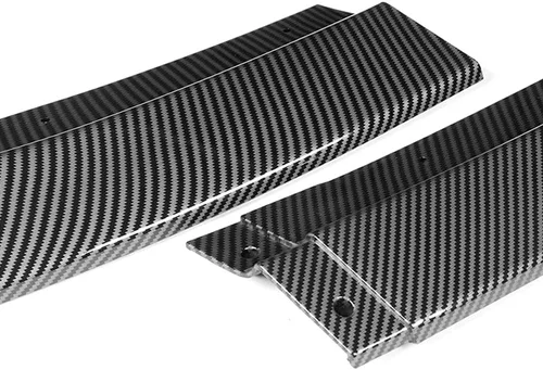 Vista 3 de Borde de parachoques delantero compatible con Dodge Challenger SXT 2015-2023, alerón de parachoques delantero, kit de cuerpo de mentón de aire