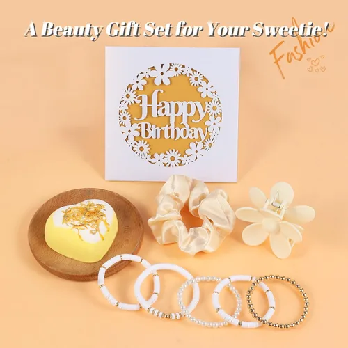 Vista 5 de Regalo de cumpleaños para adolescentes, 7 lindos regalos con tareas, ideas de regalo de feliz cumpleaños, artículos modernos y elegantes