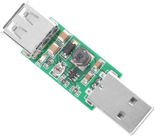 Vista 5 de Módulo convertidor Boost, ajustable de 5 V a 6-15 V DC-DC Step-Up Fuente de alimentación compacta y duradera para proyectos de electrónica DIY