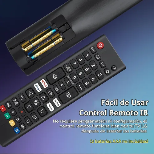 Vista 5 de Universal para LG-Smart-TV Reemplazo de control remoto con garantía de 1 año