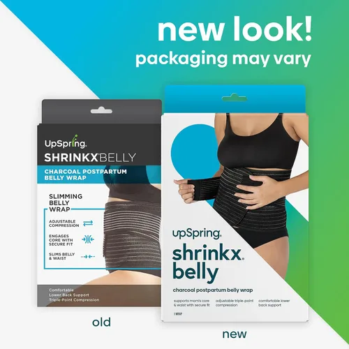 Vista 2 de Shrinkx Belly faja para vientre después del embarazo S M Gris carbón