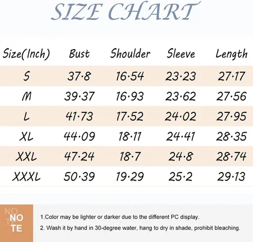 Vista 5 de Blusa de manga larga para mujer, con cuello en V, holgada, informal, estampada, de manga larga, túnicas