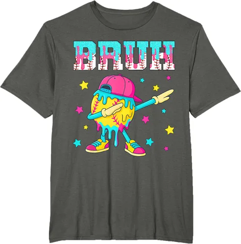 Vista 5 de Baseball Life Style 101 Apparel Youth Drip Baseball Boys Kid Camiseta