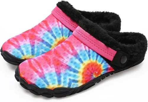 Vista 2 de Besroad - Pantuflas mullidas para mujer y hombre, esponjosas, cómodas, de espuma viscoelástica, para dormitorio
