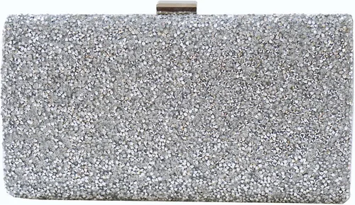 Vista 5 de Covelin Bolso de mano de mujer con diamantes de imitación de noche caliente