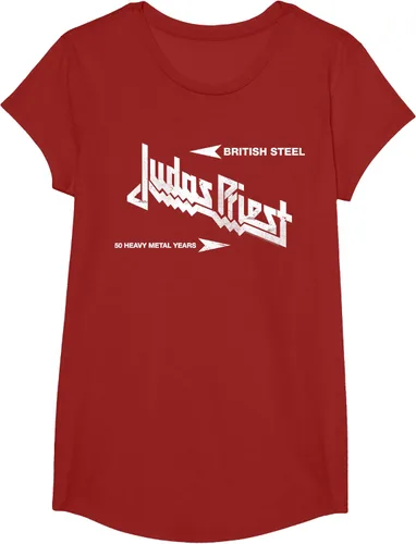 Vista 28 de Judas Priest Camiseta British Steel Negro