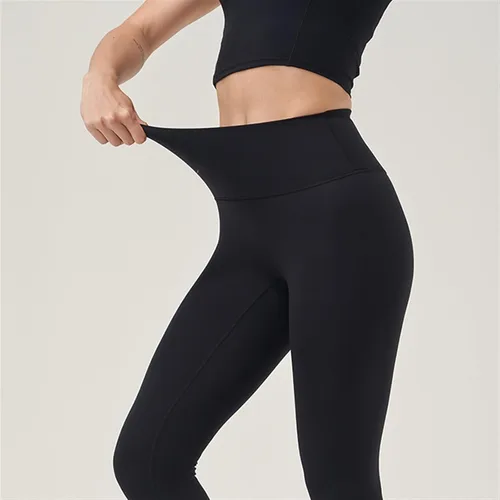 Vista 2 de Leggings de gimnasio para mujer, pantalones de yoga de cintura alta, sin costuras, deportes, push up, mallas para mujer
